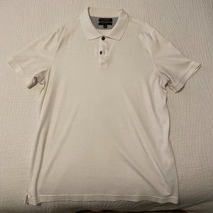 Banana Republic Men's Luxury-Touch Performance Polo - White
